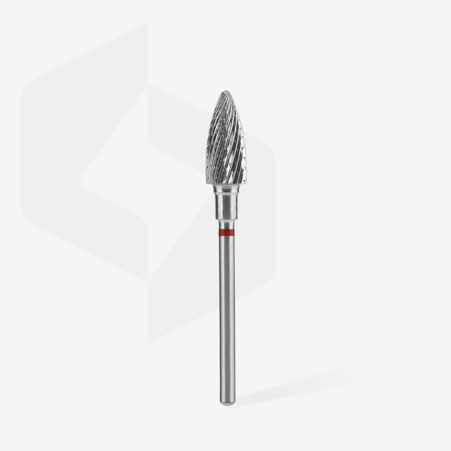 STALEKS EXPERT Roter Hartmetallfräser «Zapfen», Durchmesser 6 mm, Arbeitsteil 14 mm
