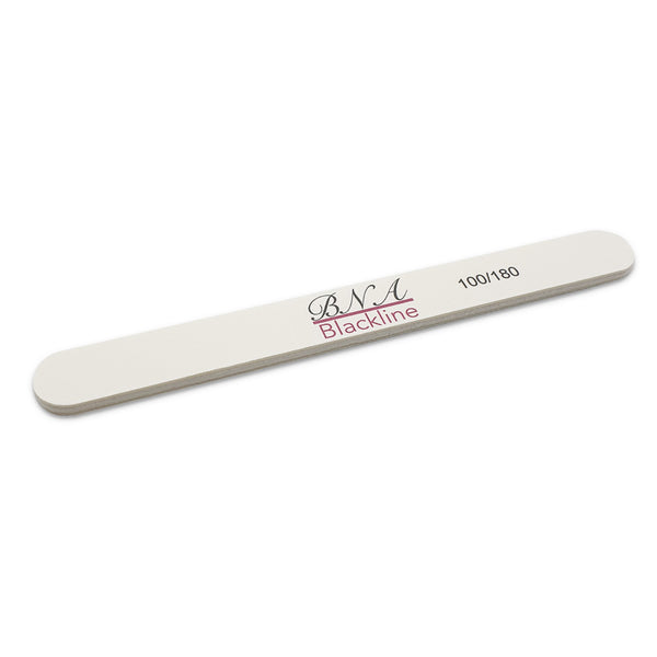 Professional file 100/180 white straight