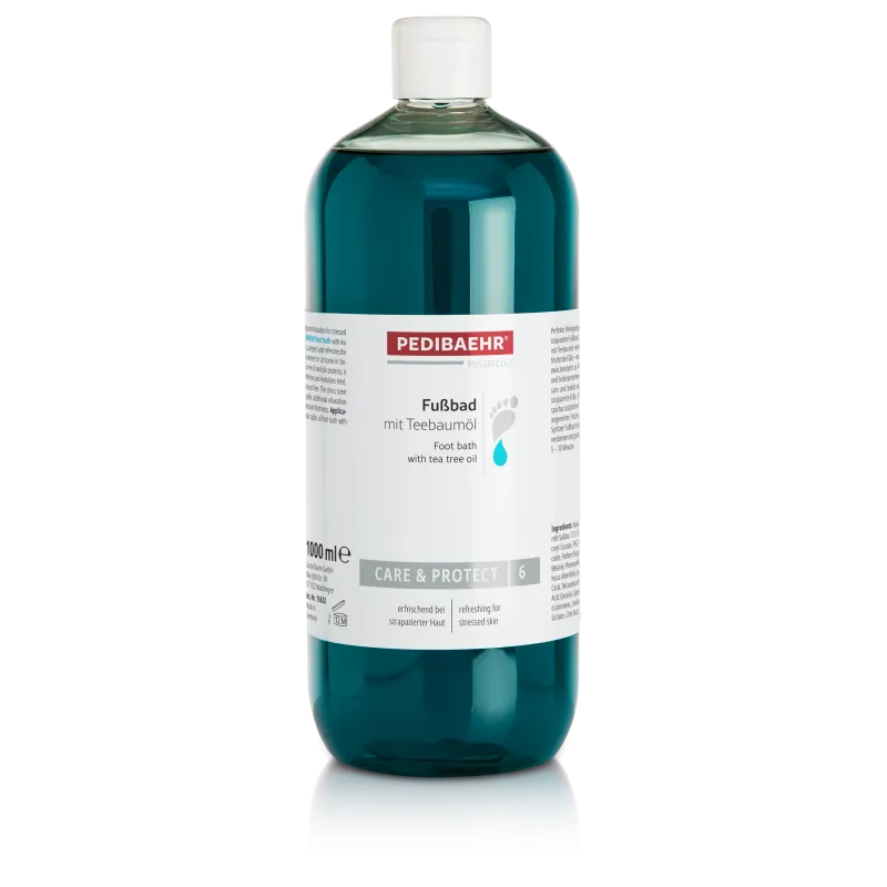 Fußbad mit Teebaumöl 1000 ml