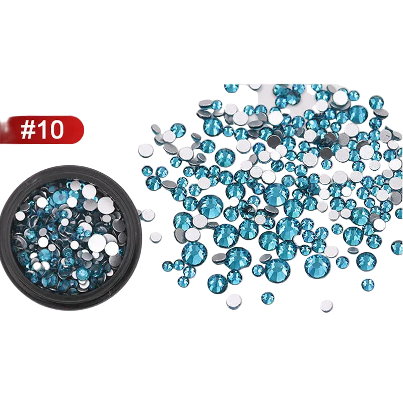 Strasssteine Türkis