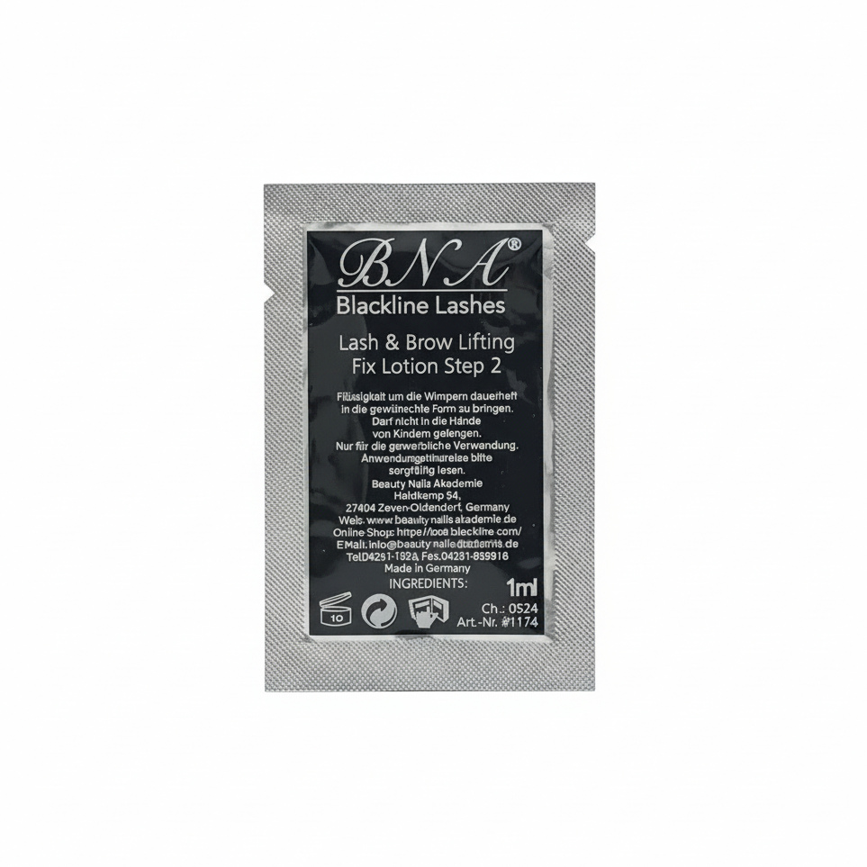 Lash & Brow Lifting FIx Lotion Sachet Step 2
