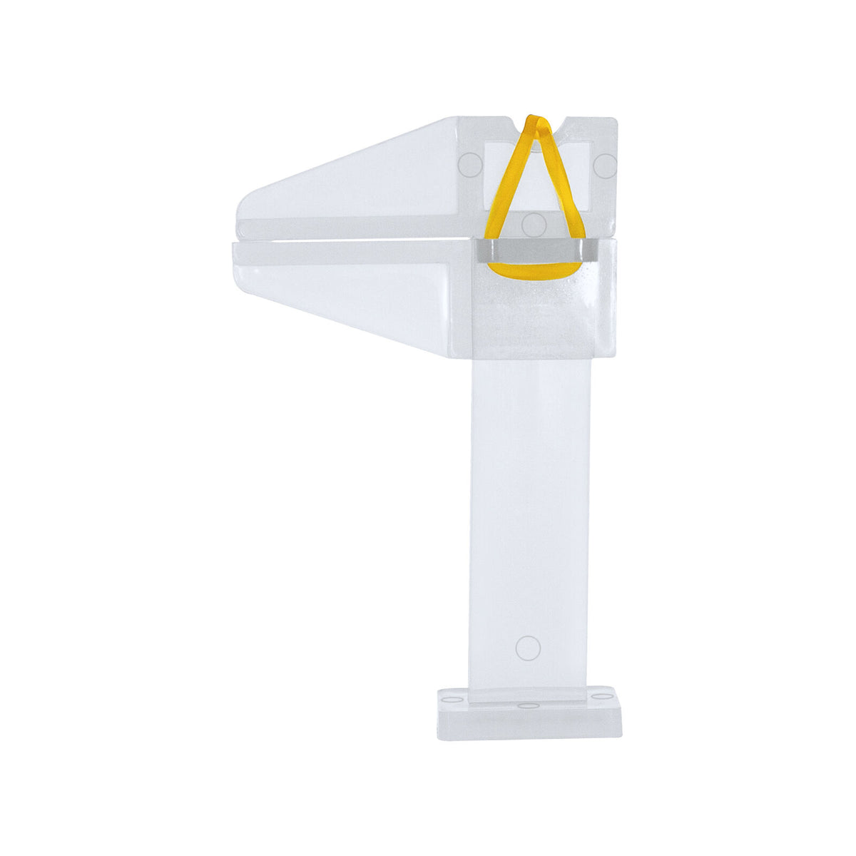 Pinch clamp clear
