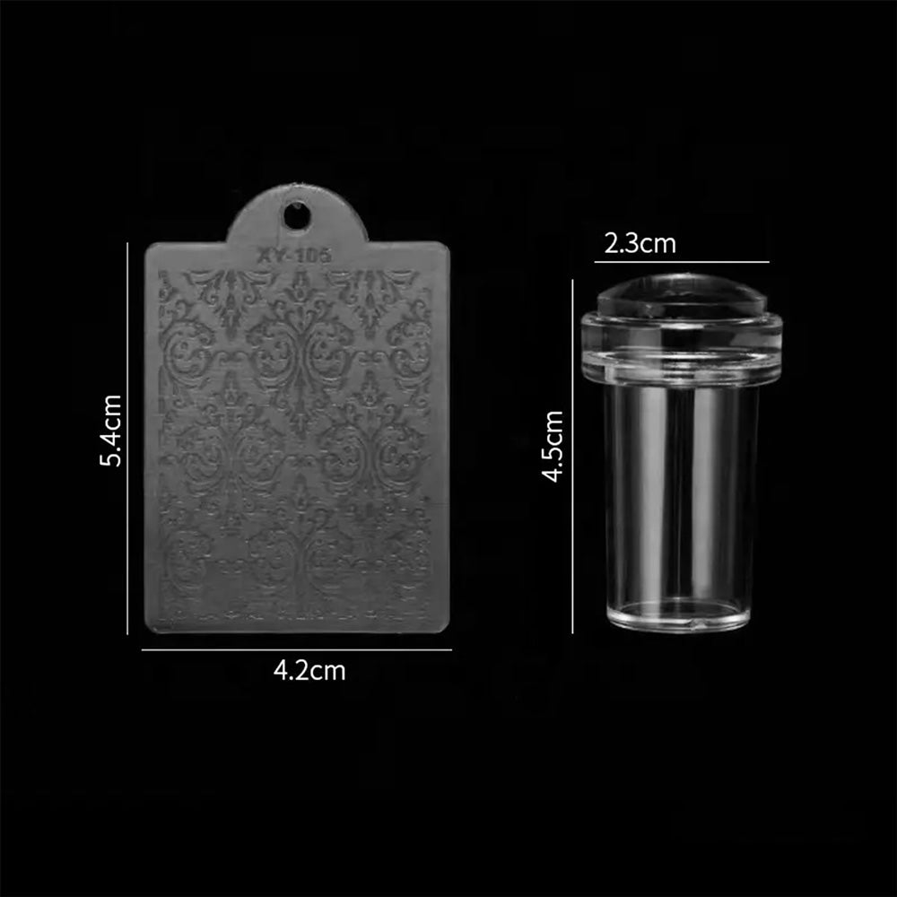 Stempel und Scraper / für die Nail Arten