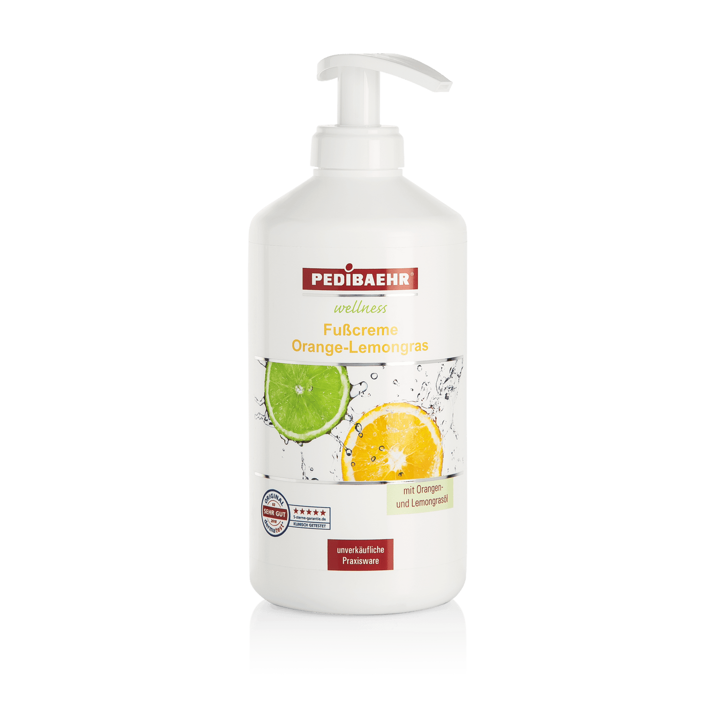BAEHR Fußcreme Orange-Lemongras, 500 ml
