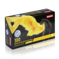 Copy of gloves nitrile black, size M latex-free 1 pack (100 pcs.)