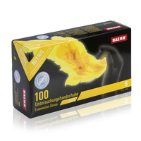 Gloves nitrile black, size S latex-free 1 pack (100 pieces)