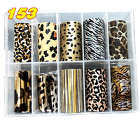 Transfer nail foil box
