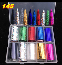 Transfer nail foil box