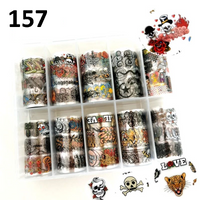 Transfer nail foil box