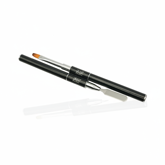 Acrylic gel brush oval with spar blade