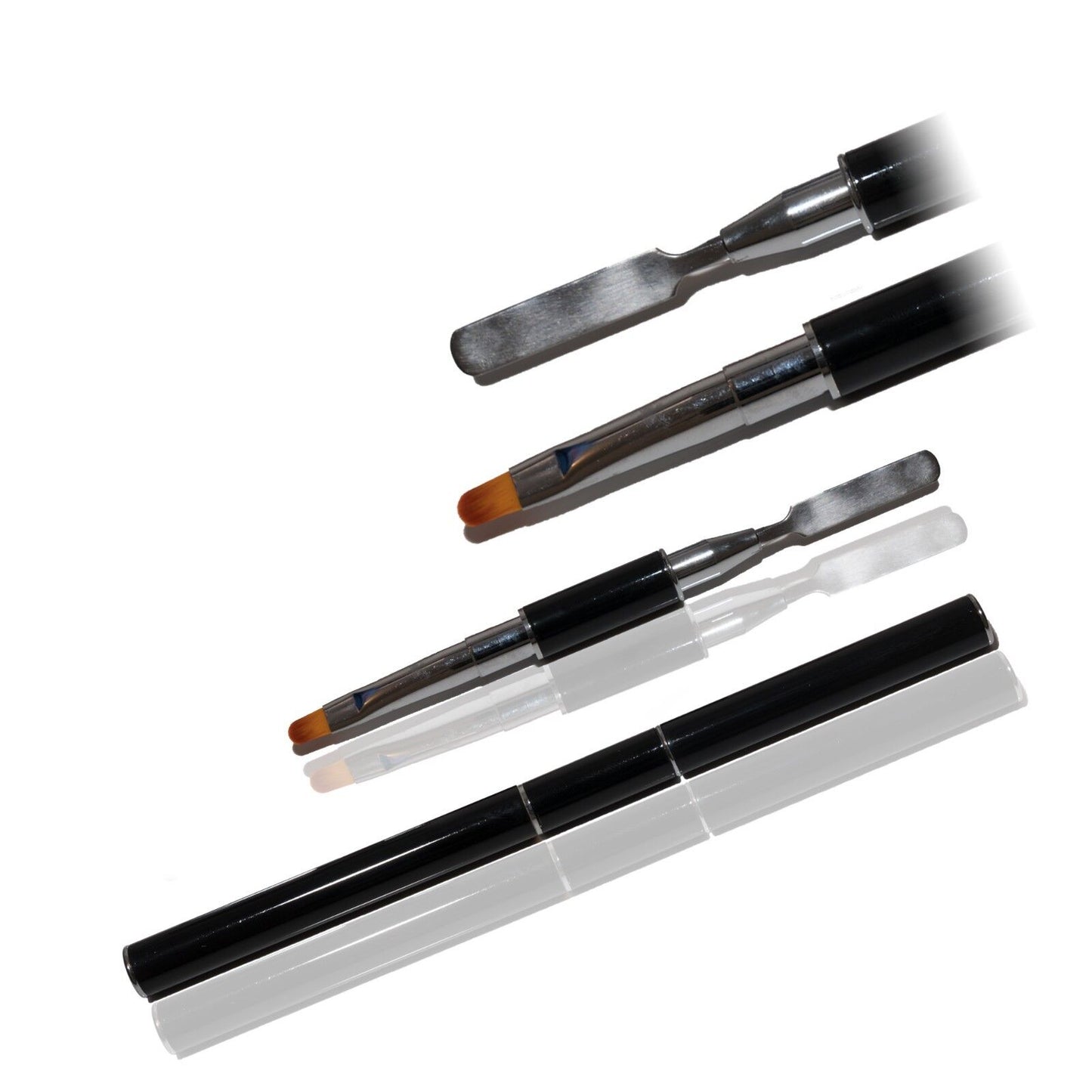 Acryl-Gel Pinsel Oval mit Spartel