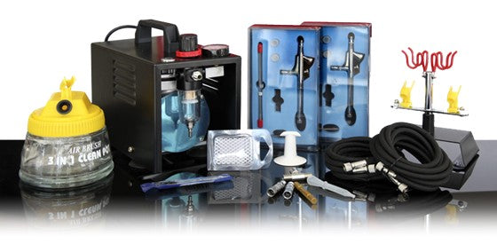 Airbrush Seminar mit Grundausrüstung