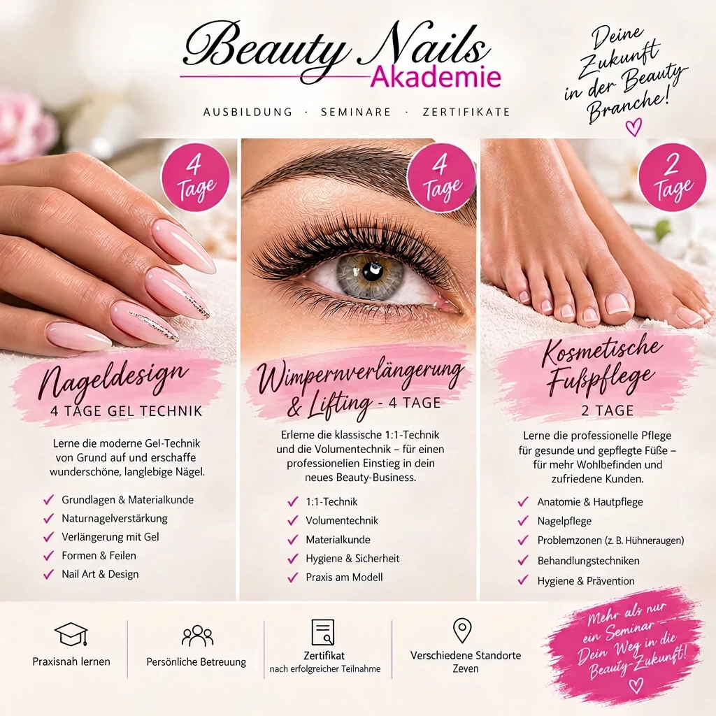 Beauty Professional – Deine 10 Tage Ausbildung