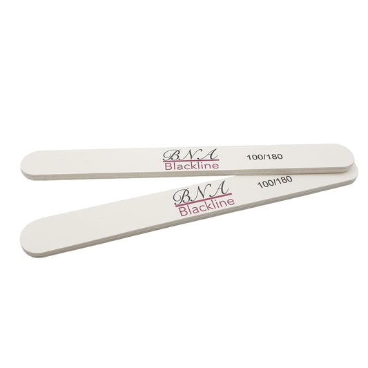 Professional file 100/180 white straight