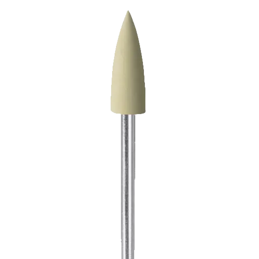 Glanzpolierer, Flamme spitz fein