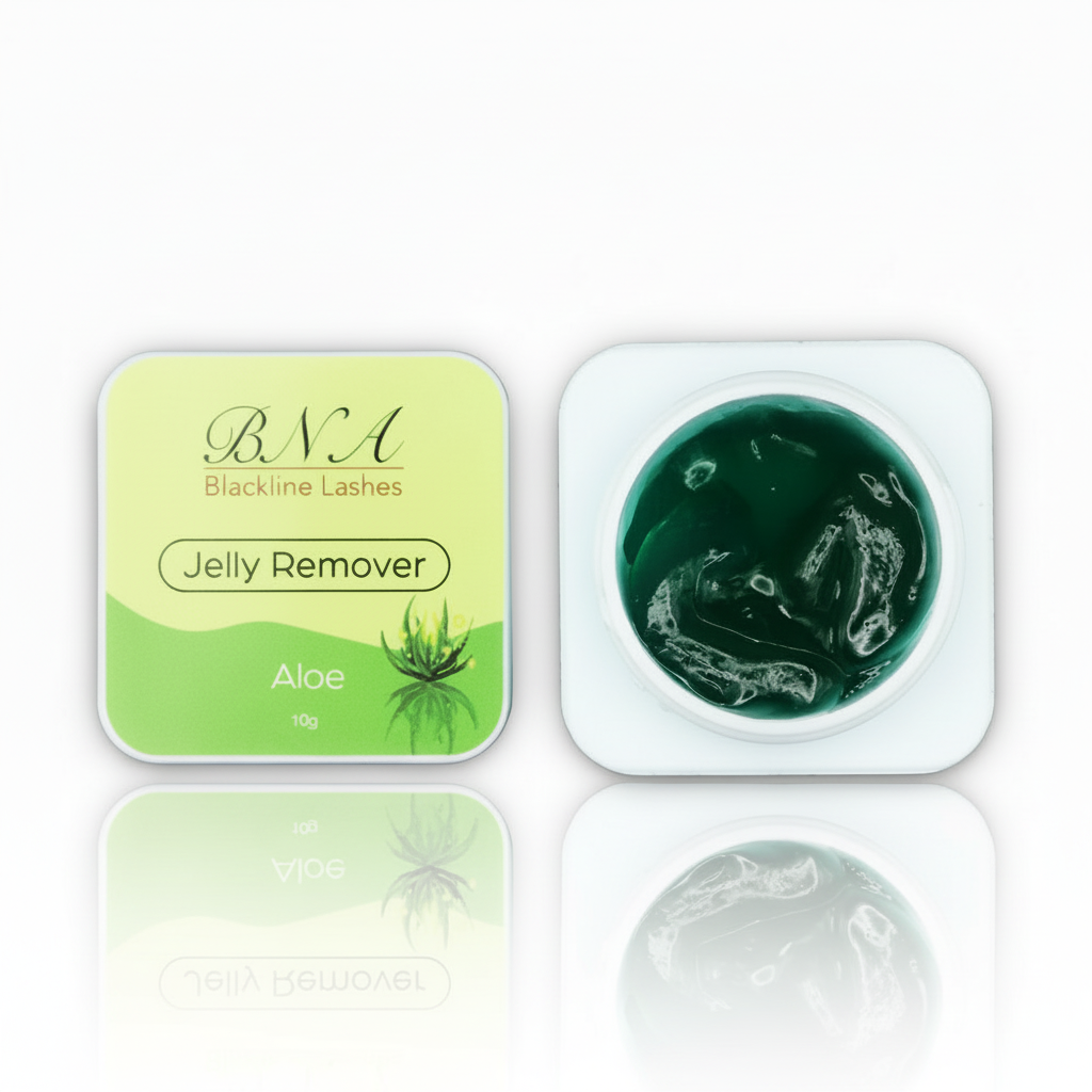 Jelly Remover with aloe eyelash remover / eyelash extensions remover