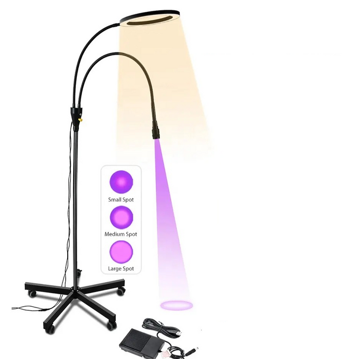 LuxeCure UV-Lampe mit Arbeitslampe