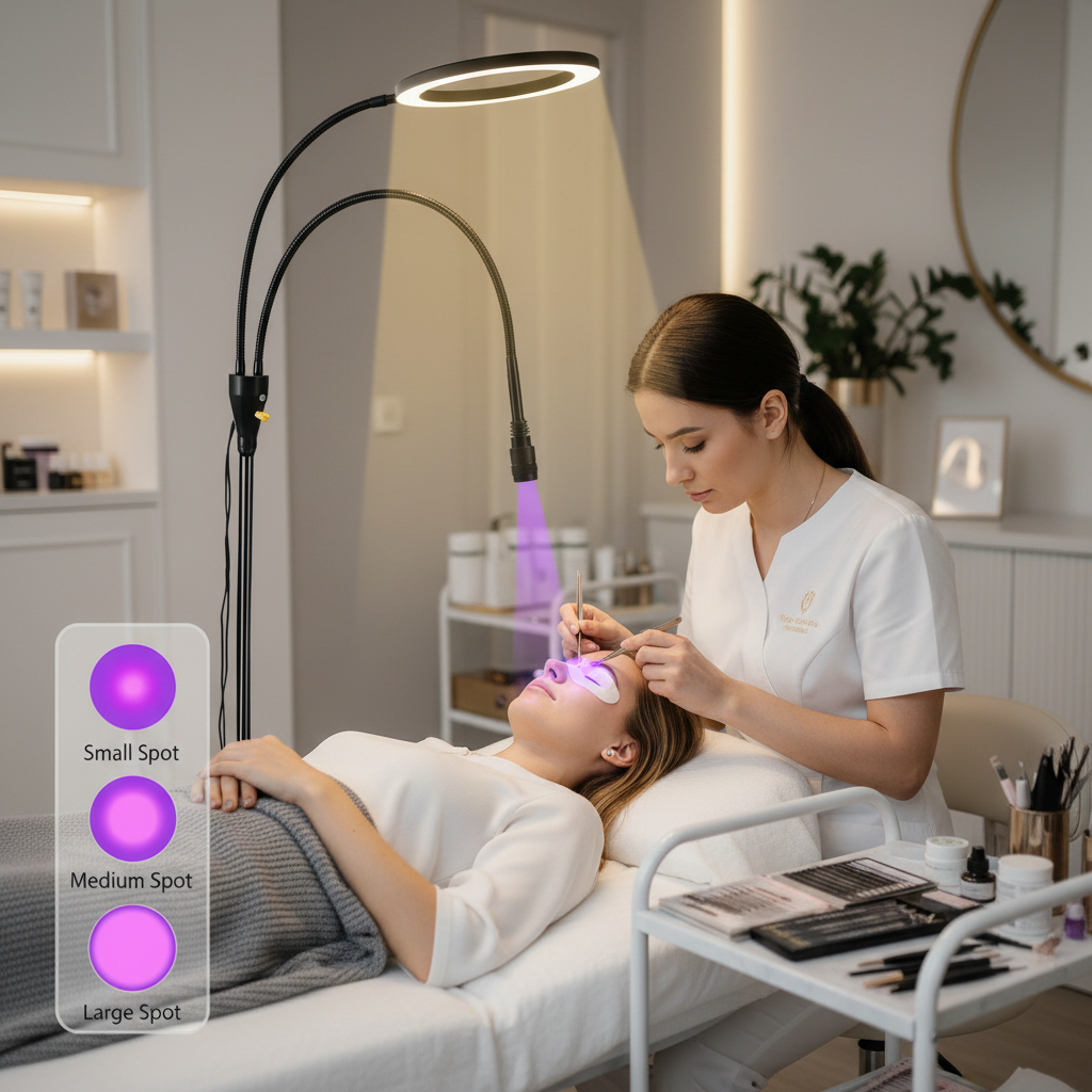 LuxeCure UV-Lampe mit Arbeitslampe