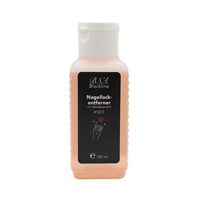 Nail polish remover with wild berry scent