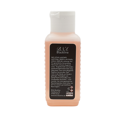Nail polish remover with wild berry scent