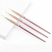 Nailart Finleiner Rose Gold Set 3 (Brush)