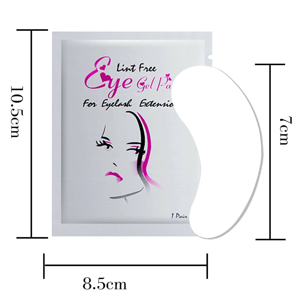 Lint-free eye pads - gel pads
