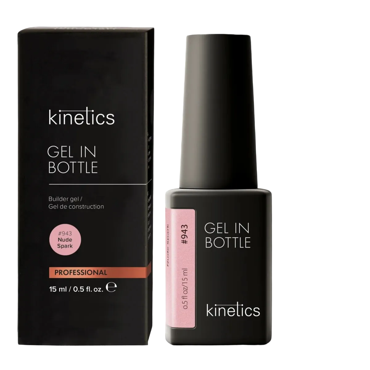 GEL IN BOTTLE Effektgel 15ml Nude Spark #943