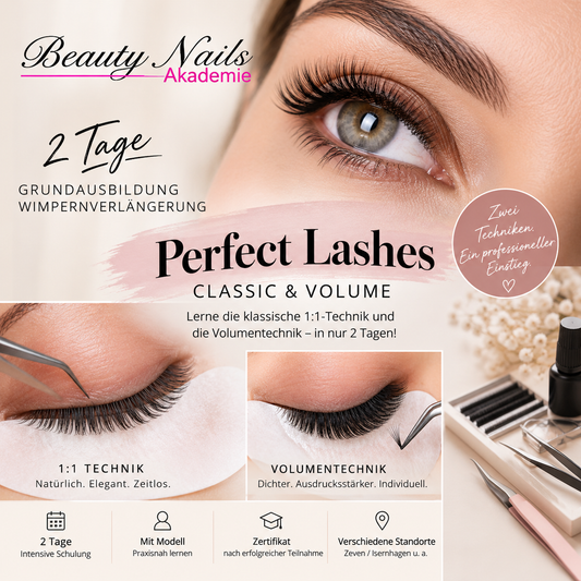Perfect Lashes – Classic & Volume 2 Tage