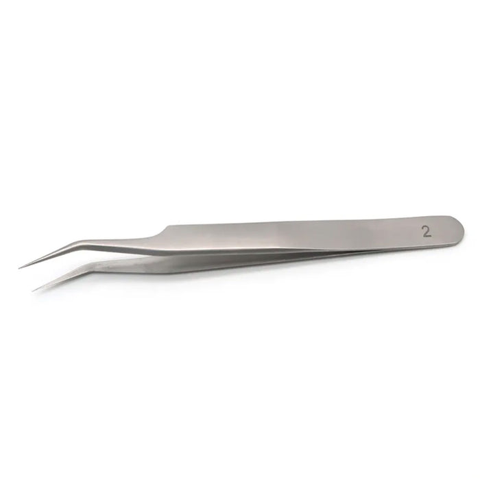 Eyelash tweezers - curved