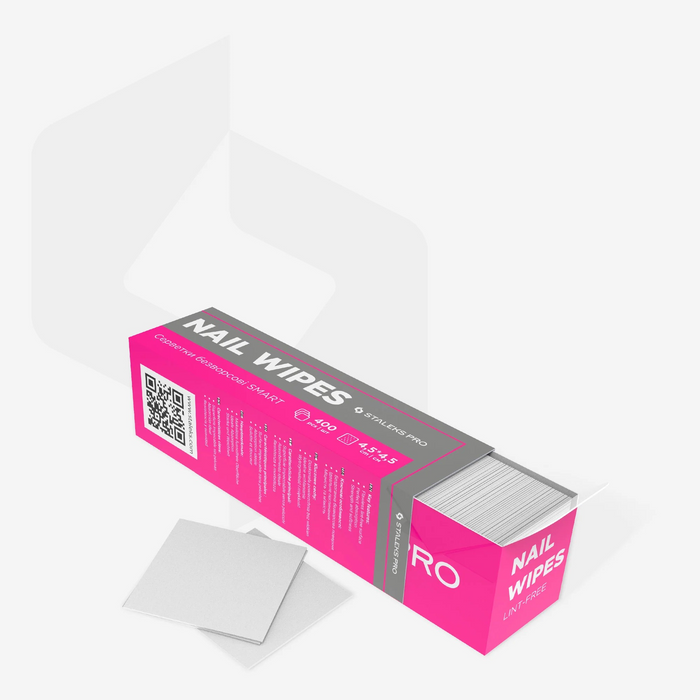 Fusselfreie Servietten SMART (400 Stück) ProNail CleanPads