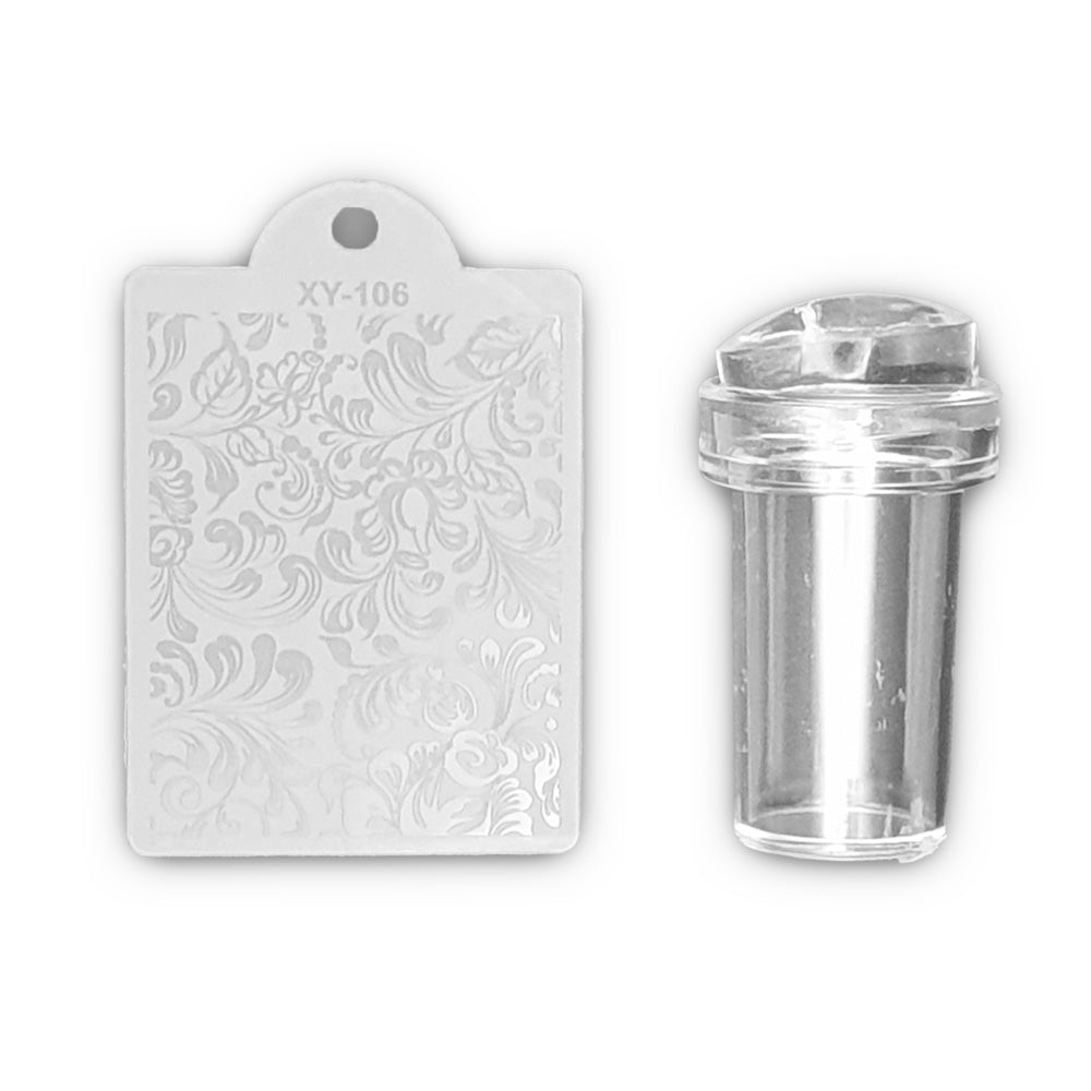 Stempel und Scraper / für die Nail Arten