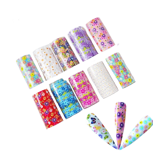 Transfer-Nagelfolie Box