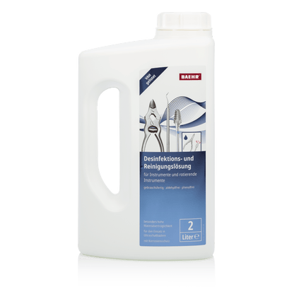 Desinfektions-und Reinigungslösung für Instrumente + Fräser, 2000 ml