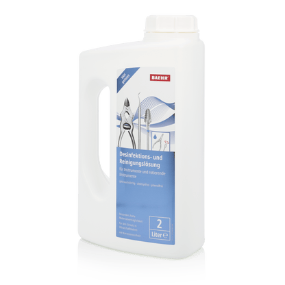 Desinfektions-und Reinigungslösung für Instrumente + Fräser, 2000 ml