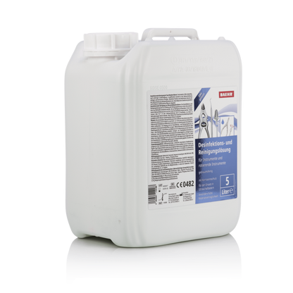 Disinfectant and cleaning solution for instruments + cutters, 5000 ml