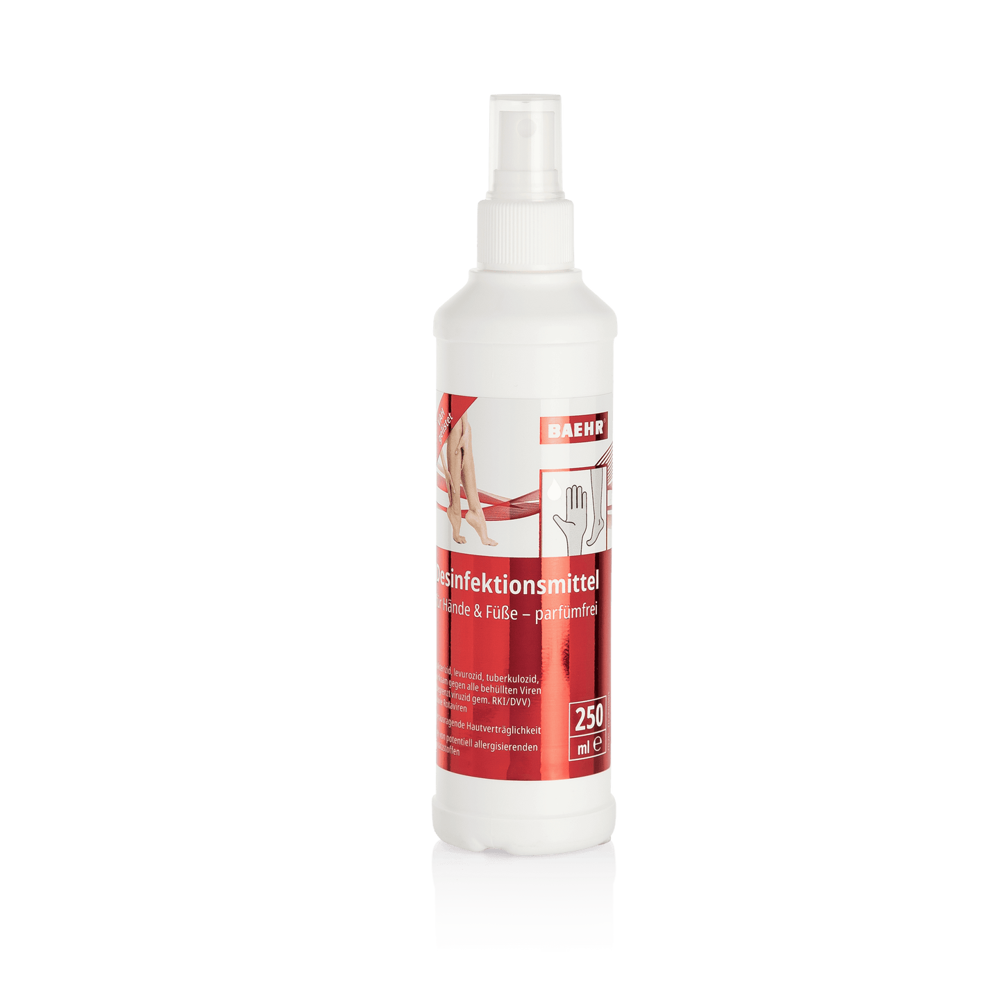 Desinfektionsmittel für Hände und Füße, 250 ml