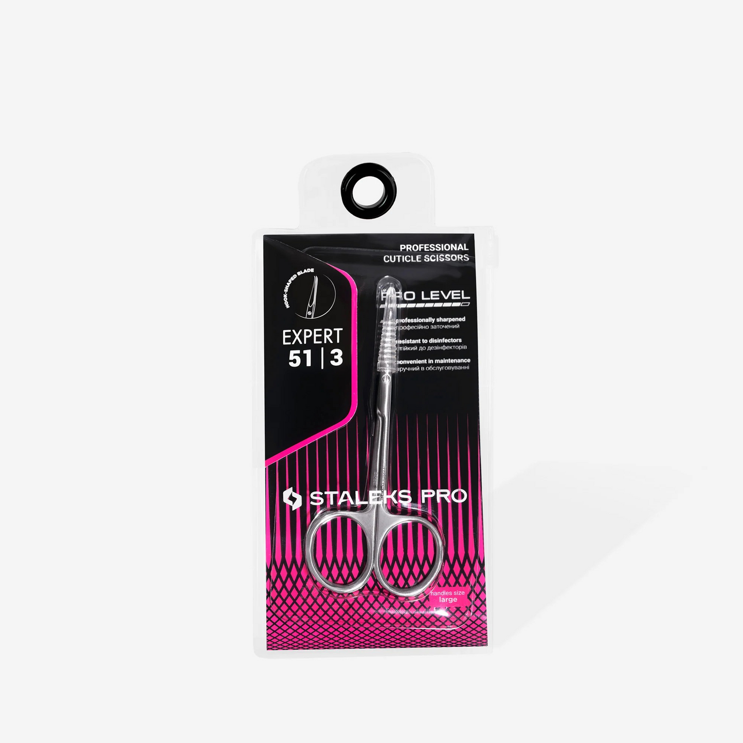 Professionelle Nagelhautschere mit Haken EXPERT 51 Typ 3