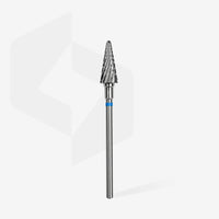 Hartmetallfräse "Kegel", blau, Durchmesser 6 mm / Arbeitsbereich 14 mm