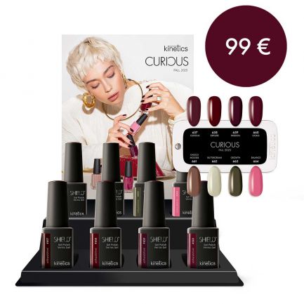Kinetics SHIELD Kollektion Gellack CURIOUS COLLECTION SHIELD KIT